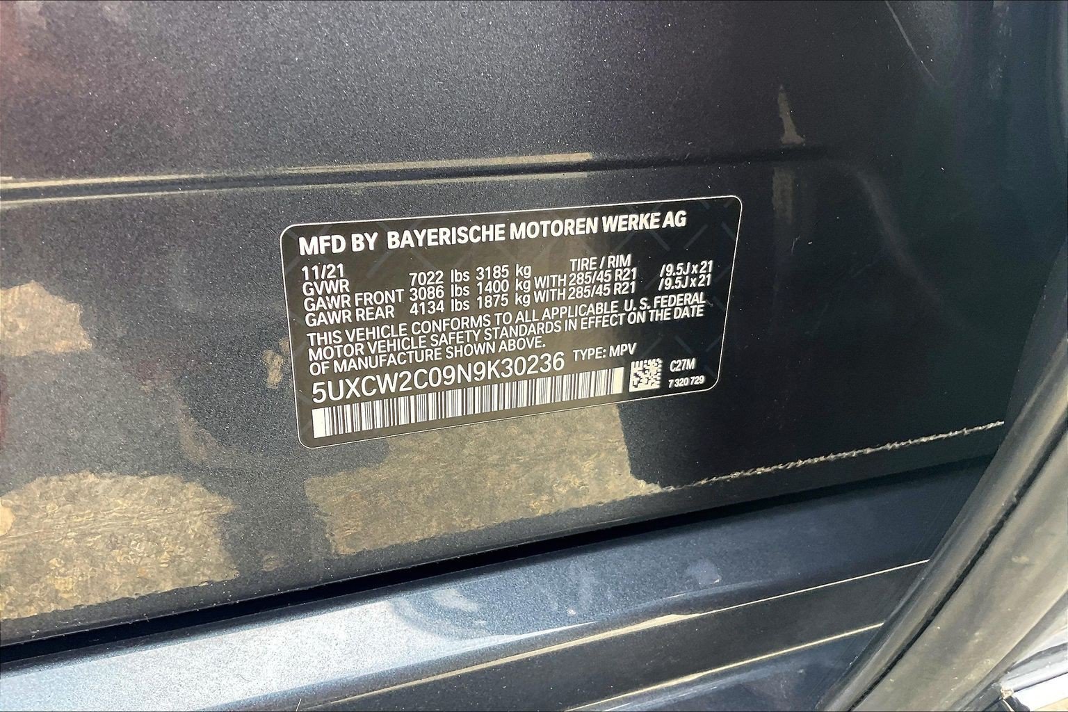 Used 2022 BMW X7 xDrive40i w/ M Sport Package AWD/4WD image 34