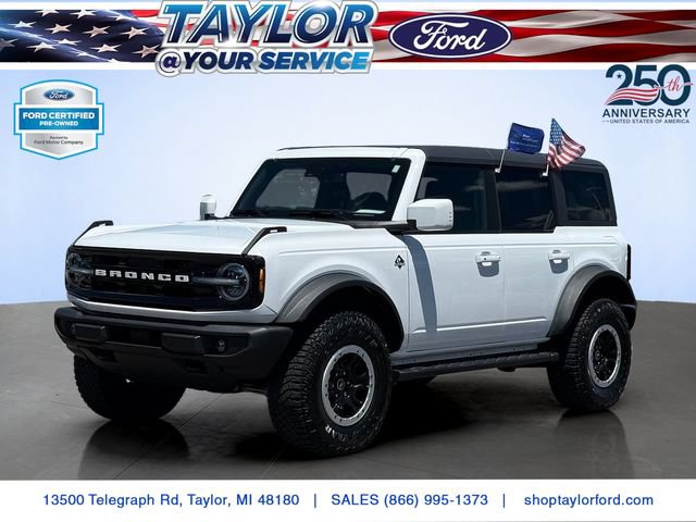 Certified 2023 Ford Bronco Outer Banks w/ Sasquatch Package AWD/4WD image 1
