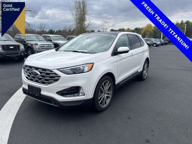 Certified 2022 Ford Edge Titanium w/ Class II Trailer Tow Package