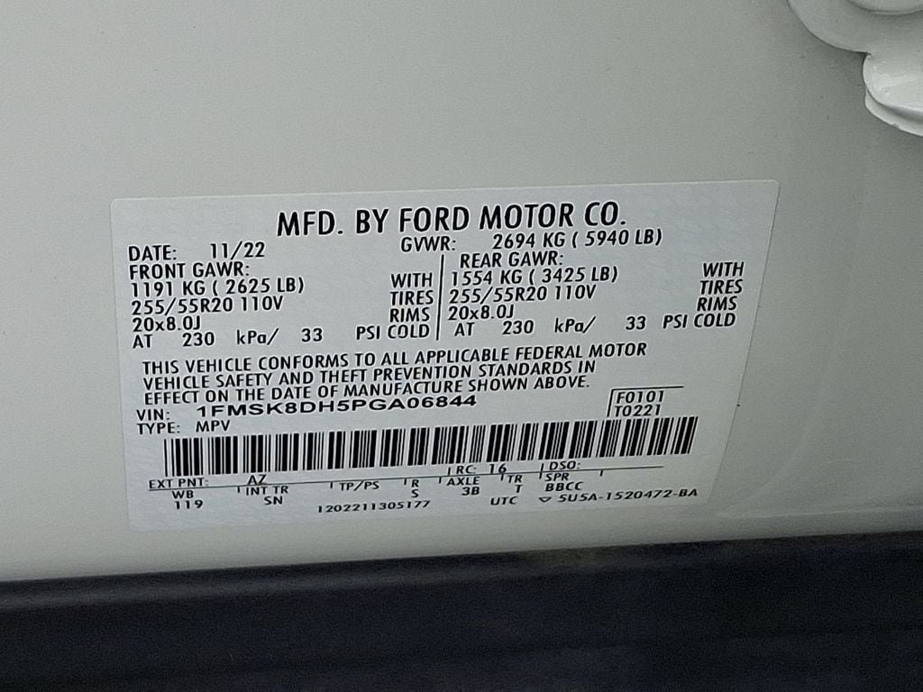 Certified 2023 Ford Explorer XLT w/ Equipment Group 202A AWD/4WD image 28