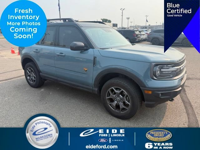Certified 2022 Ford Bronco Sport Badlands w/ Premium Package