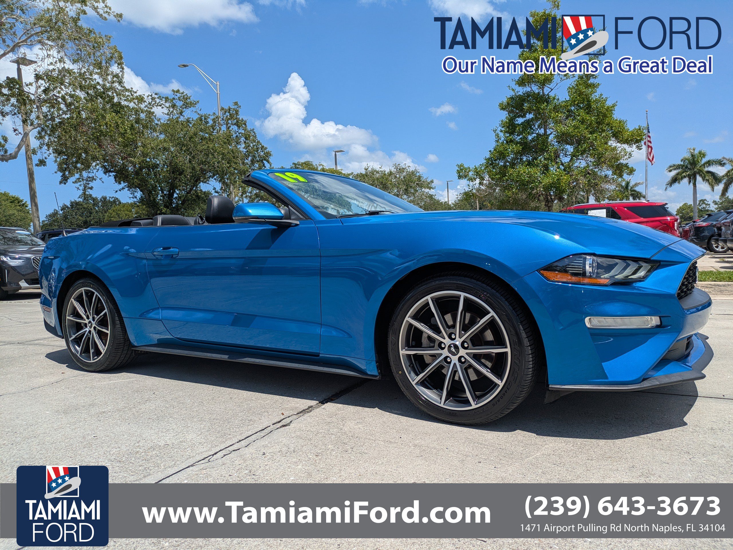 Certified 2019 Ford Mustang Premium w/ Equipment Group 201A