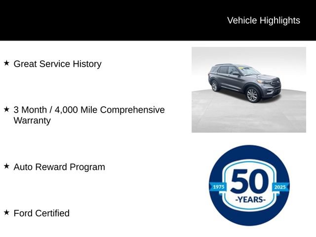 Certified 2023 Ford Explorer XLT w/ Equipment Group 202A AWD/4WD image 7