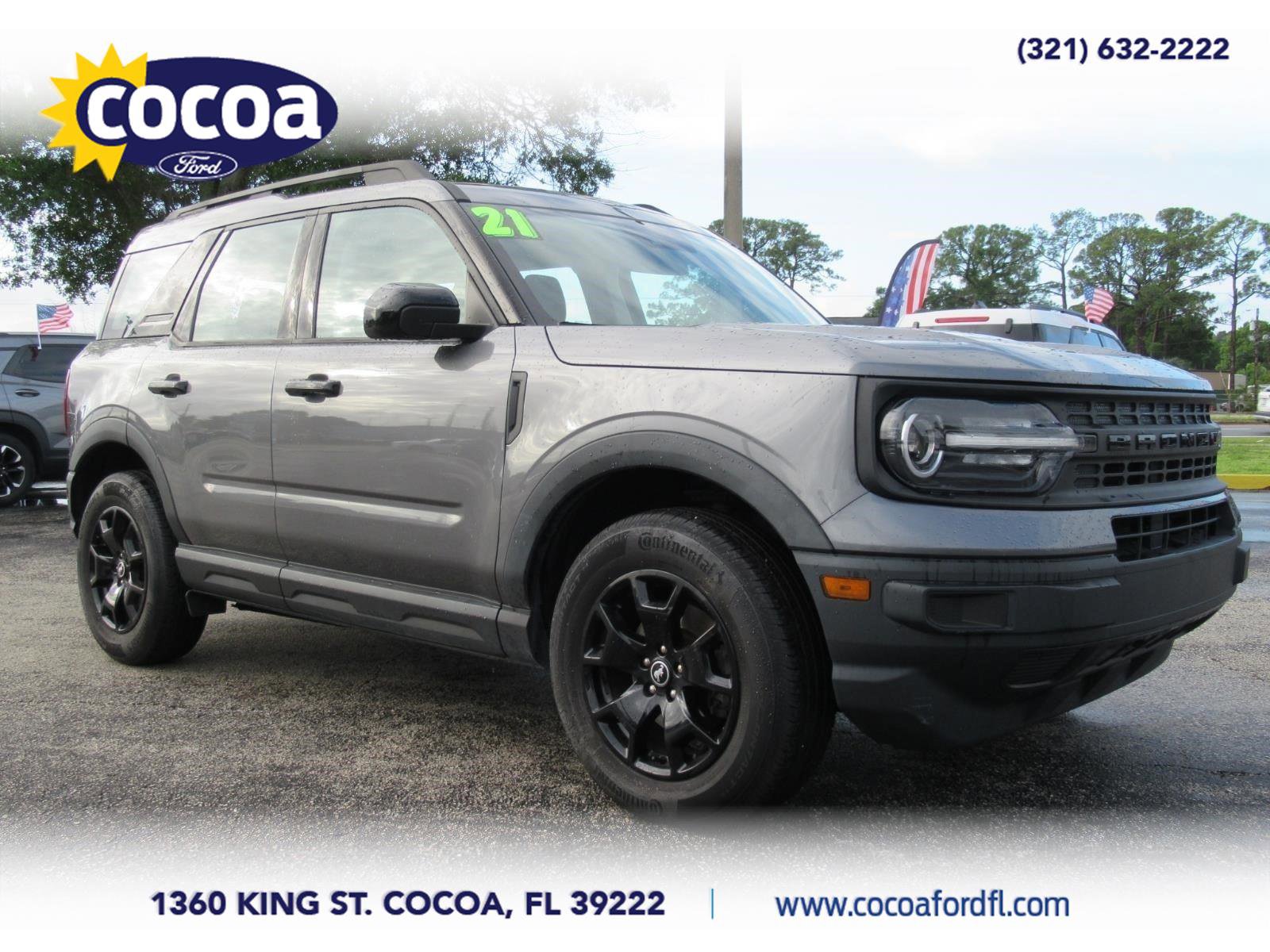 Certified 2021 Ford Bronco Sport