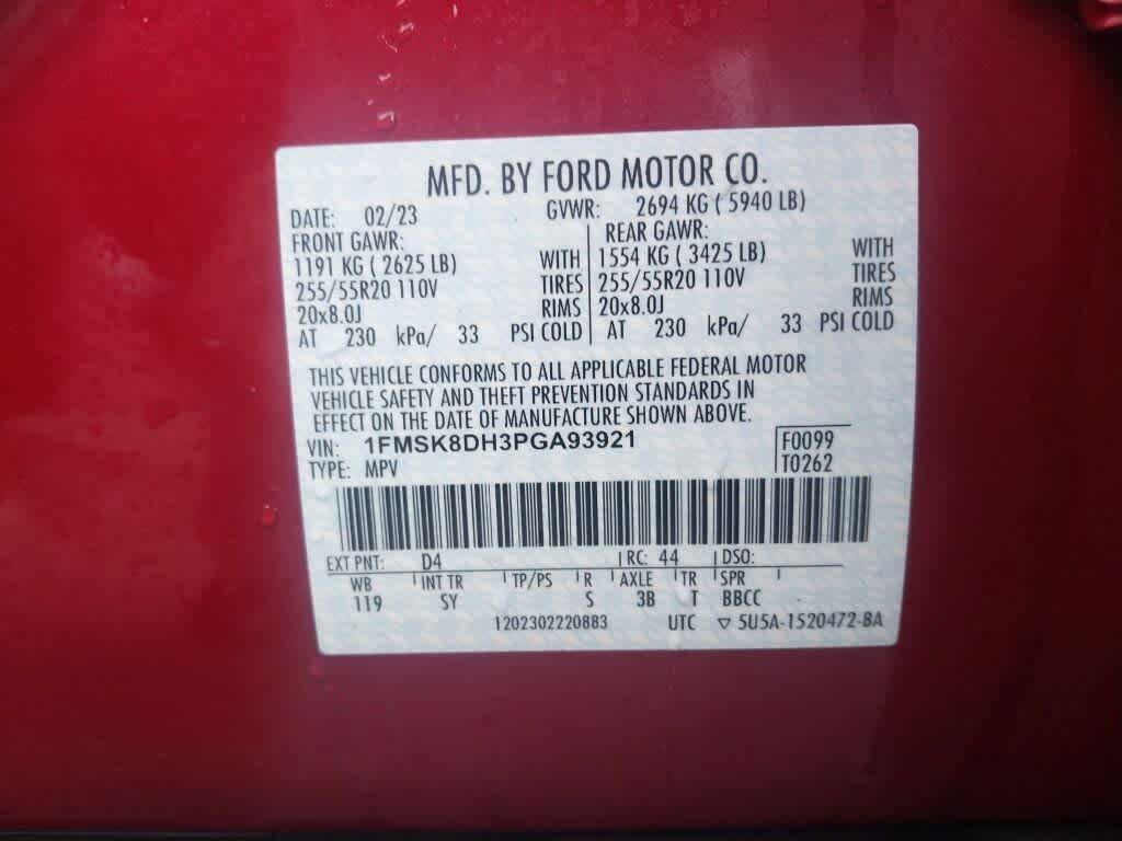 Certified 2023 Ford Explorer XLT w/ Equipment Group 202A AWD/4WD image 37