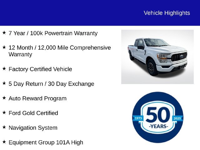 Certified 2022 Ford F150 XL w/ STX Appearance Package AWD/4WD image 5