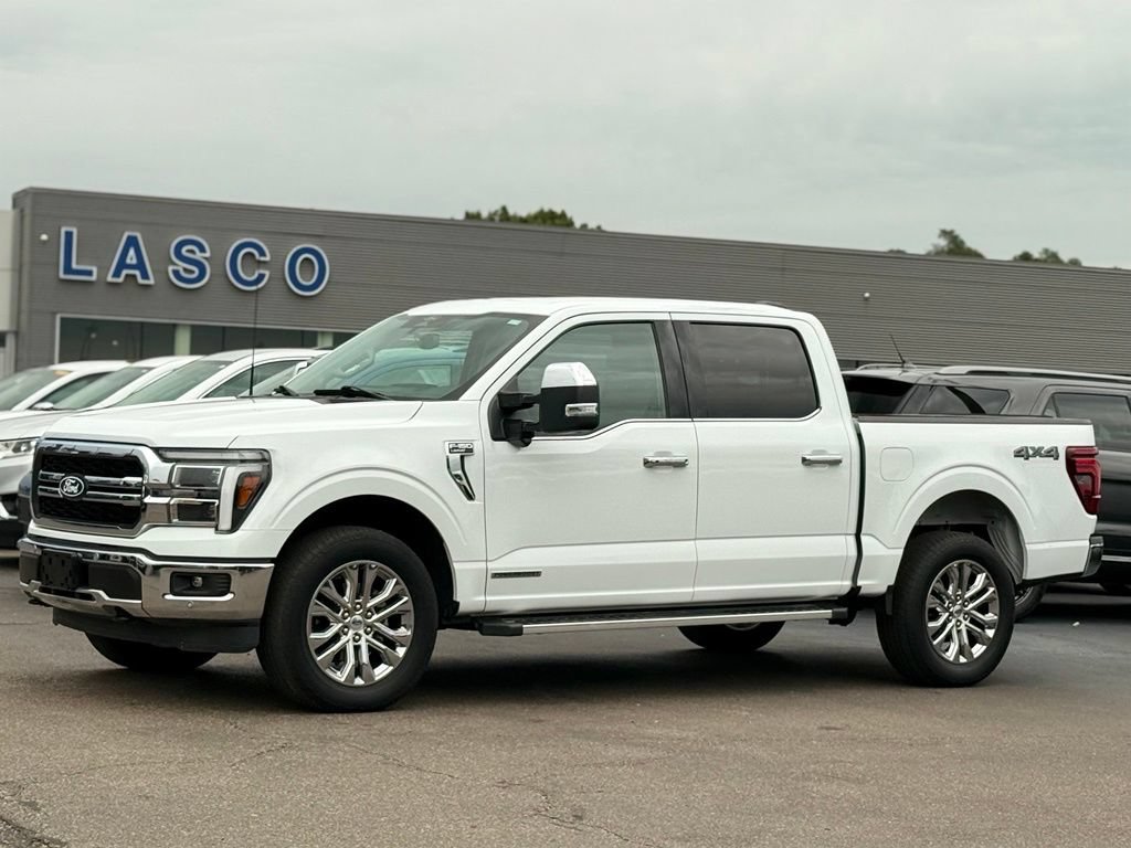 Certified 2025 Ford F150 Lariat w/ Equipment Group 501A Mid AWD/4WD 360° Tour