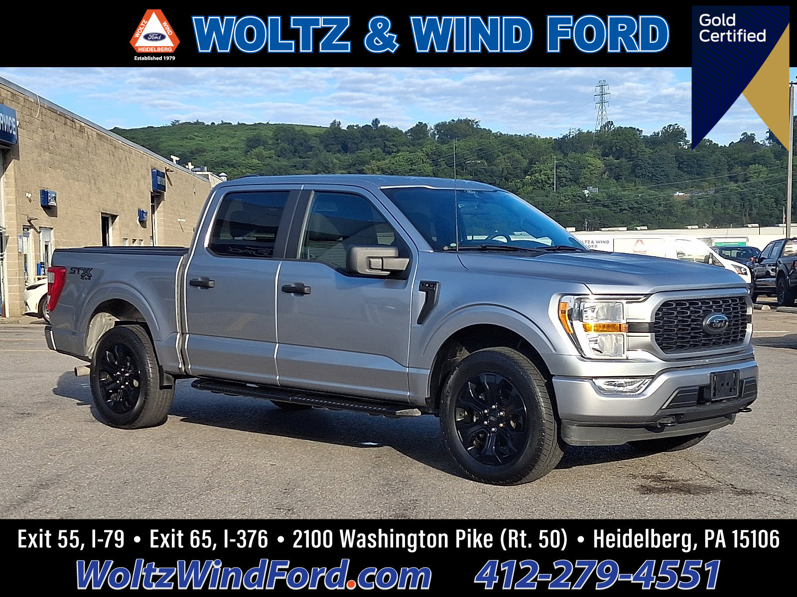 Certified 2022 Ford F150 XL w/ STX Black Appearance Package