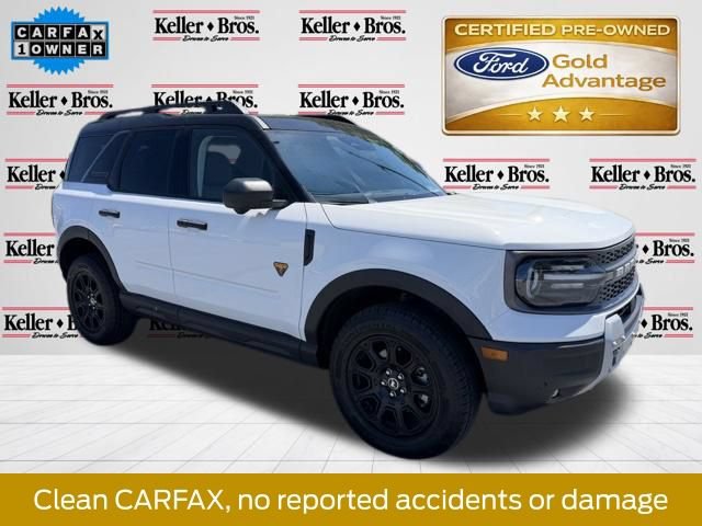 Certified 2025 Ford Bronco Sport Badlands w/ Badlands Tech Package