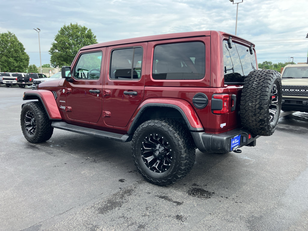 Used 2021 Jeep Wrangler Unlimited Sahara AWD/4WD image 4