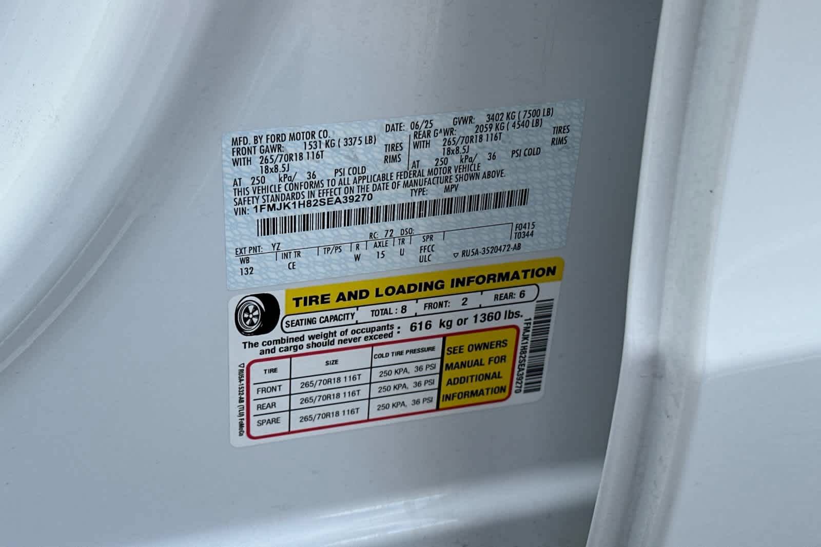 Certified 2025 Ford Expedition Max Active RWD image 31