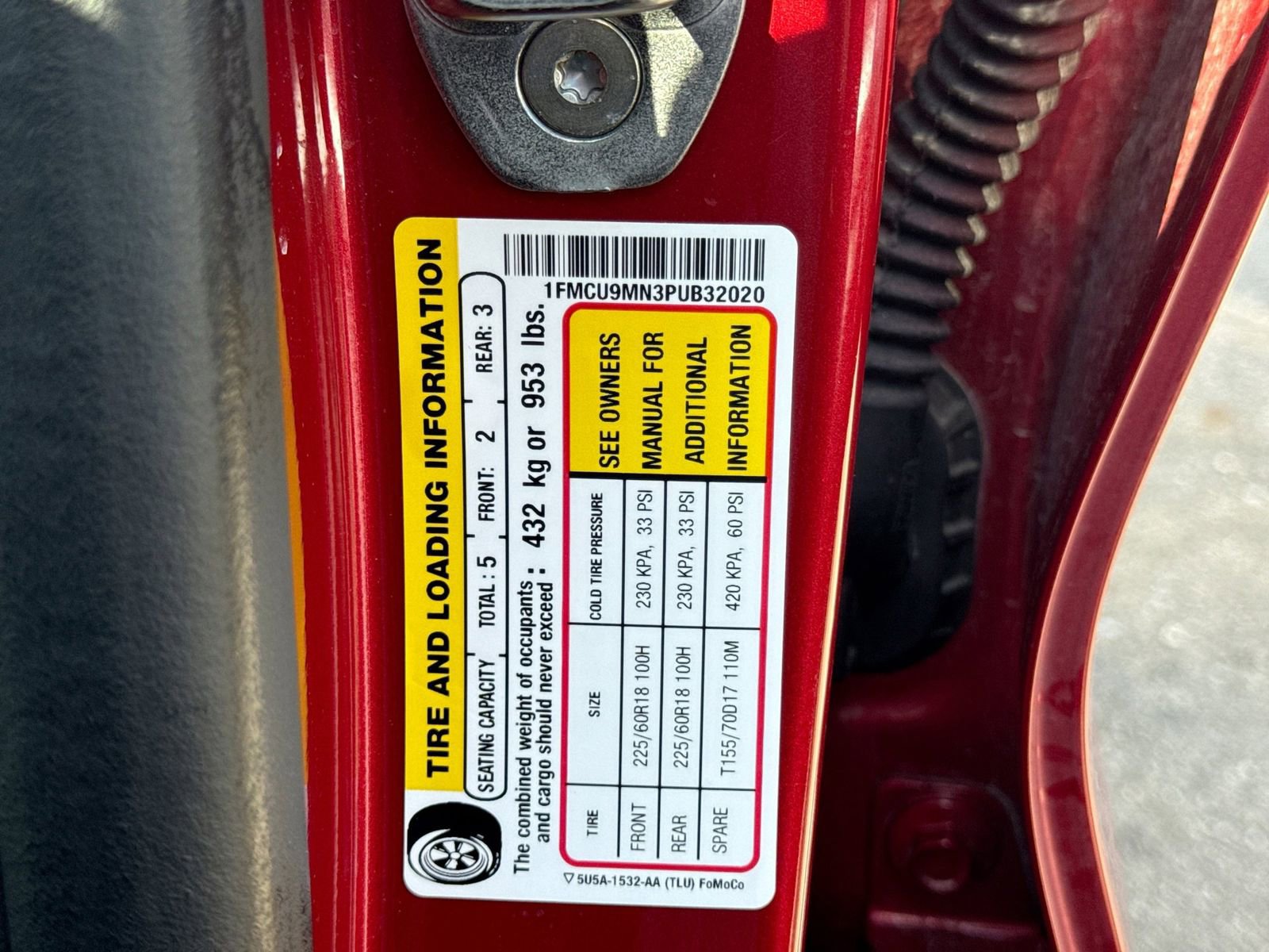 Certified 2023 Ford Escape ST-Line w/ Tech Pack #1 image 36