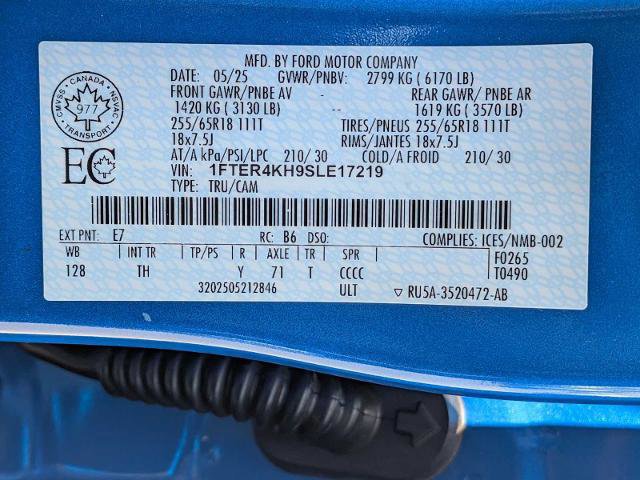 Certified 2025 Ford Ranger Lariat w/ Advanced Towing Package AWD/4WD image 36