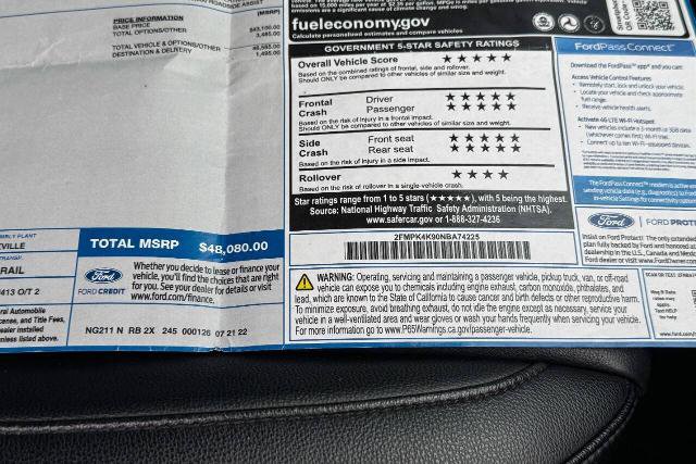 Certified 2022 Ford Edge Titanium AWD/4WD image 40