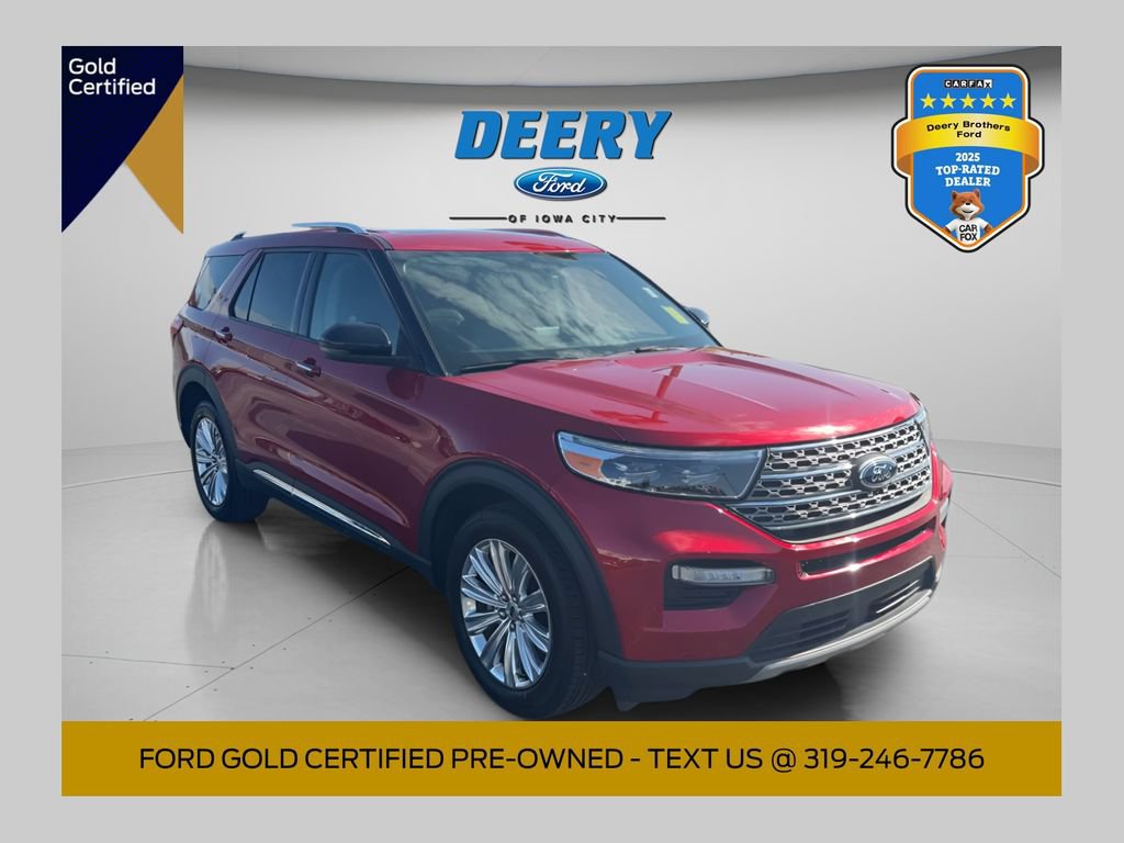 Certified 2024 Ford Explorer Limited w/ Limited Technology Package AWD/4WD video 1