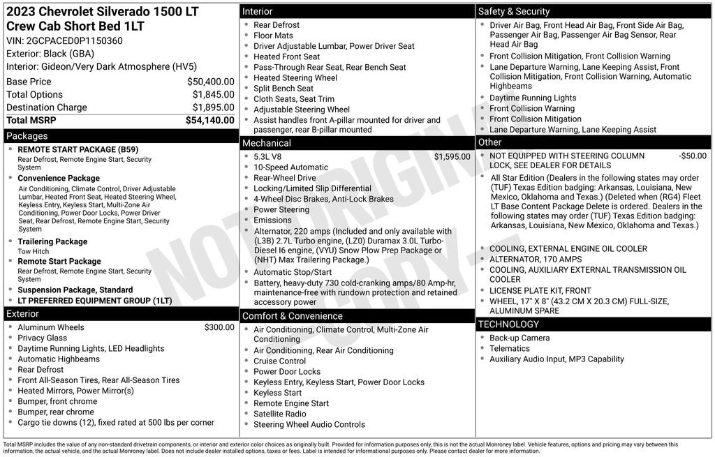 Used 2023 Chevrolet Silverado 1500 LT RWD image 7