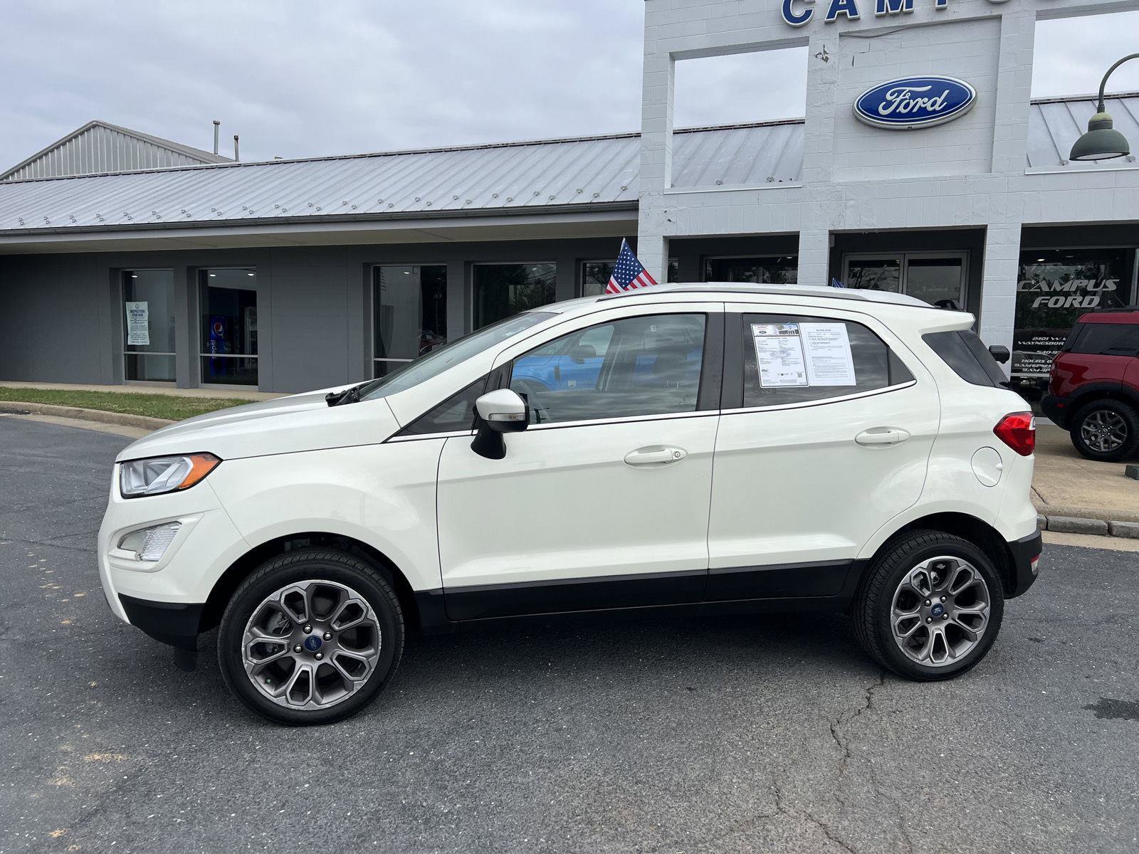 Certified 2021 Ford EcoSport Titanium w/ Interior Protection Package image 2