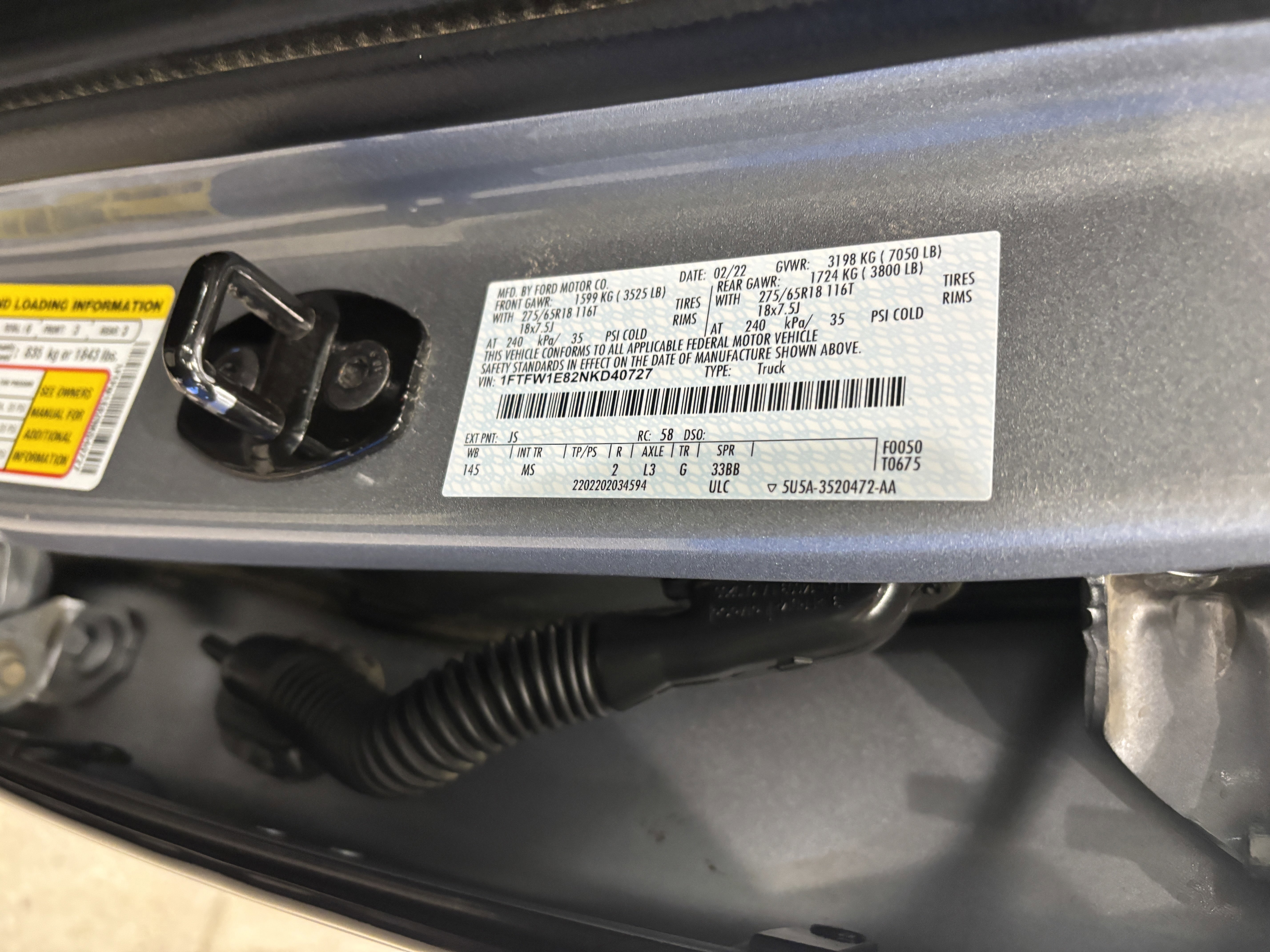 Certified 2021 Ford Ranger Lariat w/ Equipment Group 501A High image 21