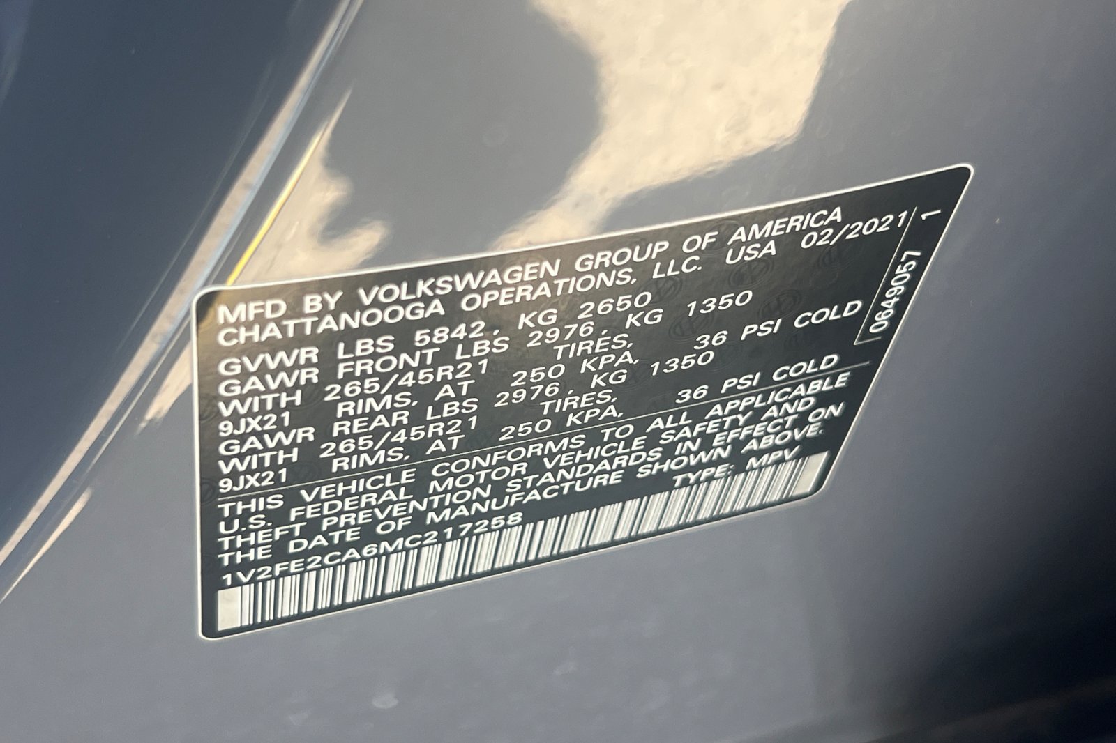 Used 2021 Volkswagen Atlas Cross Sport SEL Premium R-Line AWD/4WD image 30