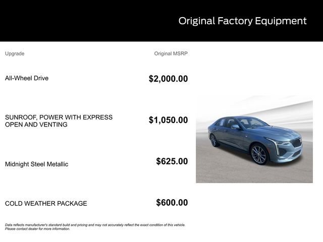 Used 2023 Cadillac CT4 Sport w/ Cold Weather Package image 13