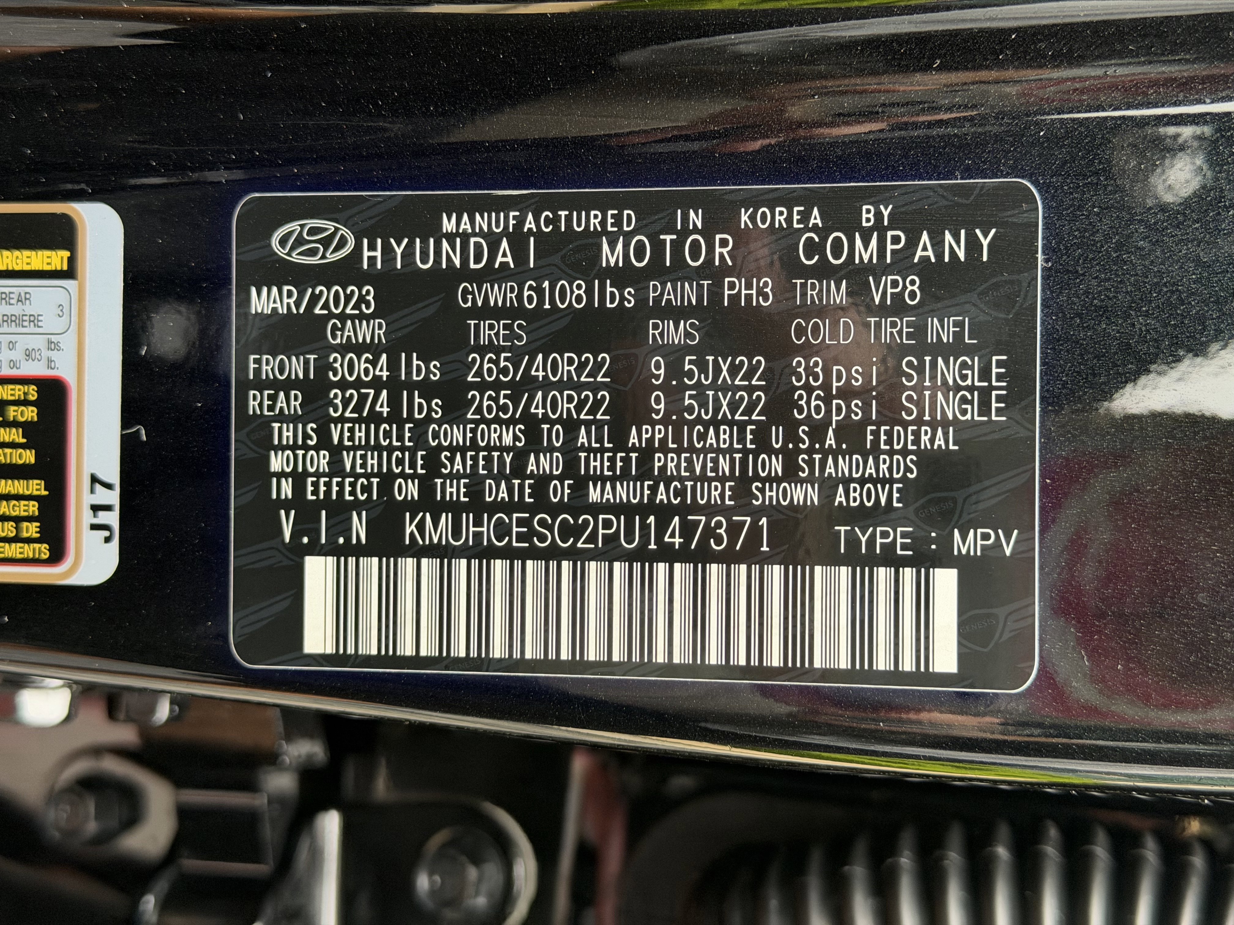 Used 2023 Genesis GV80 3.5T w/ Prestige Package AWD/4WD image 35