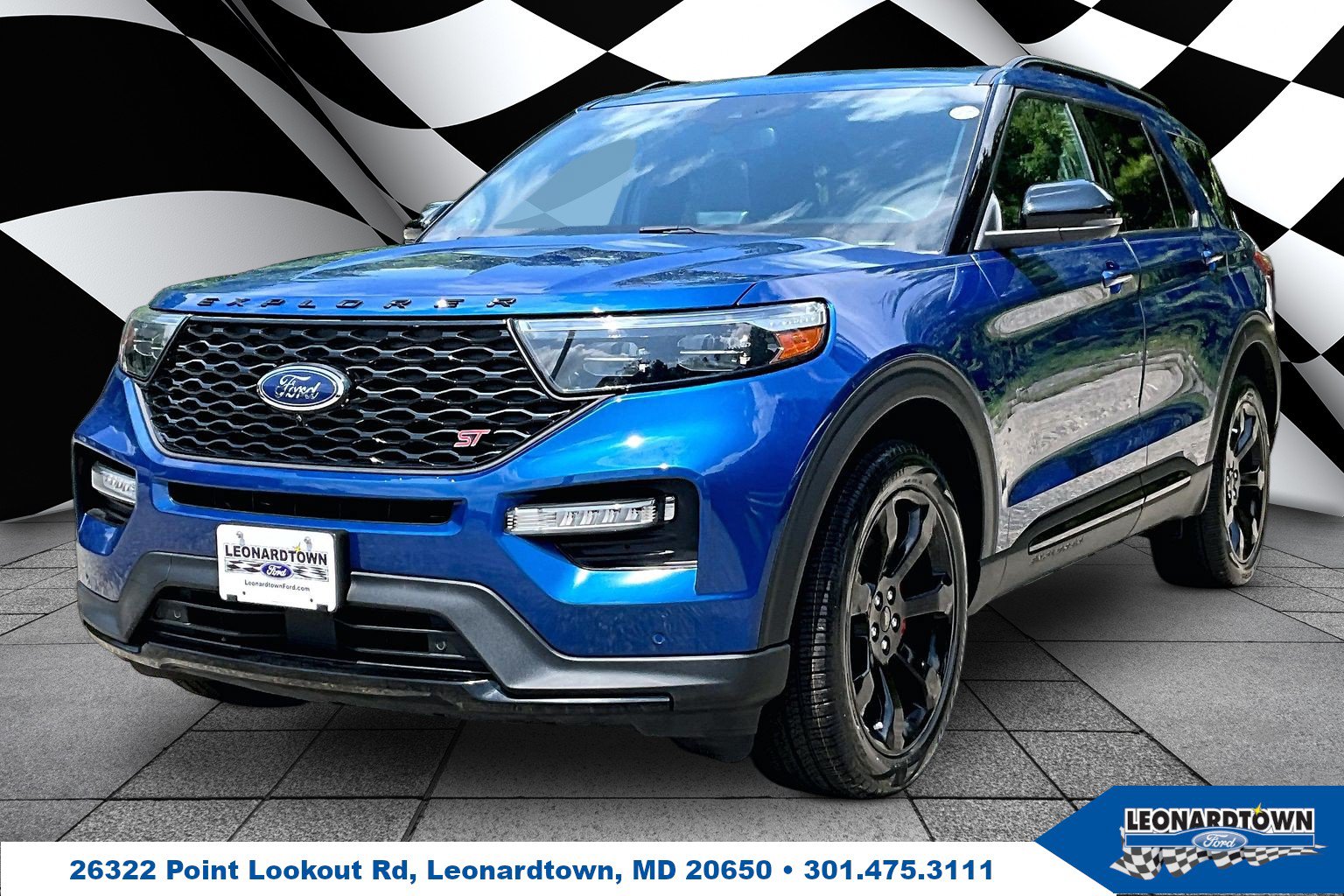 Certified 2022 Ford Explorer ST w/ Equipment Group 401A