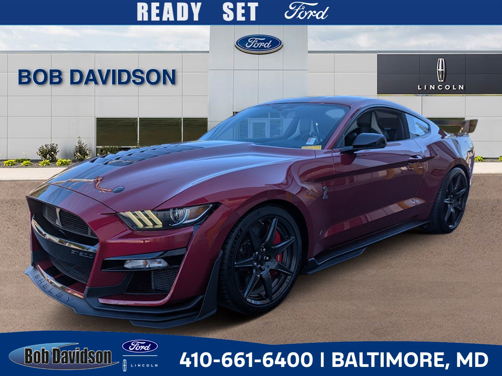 Certified 2021 Ford Mustang Shelby GT500 w/ Carbon Fiber Track Pack image 1