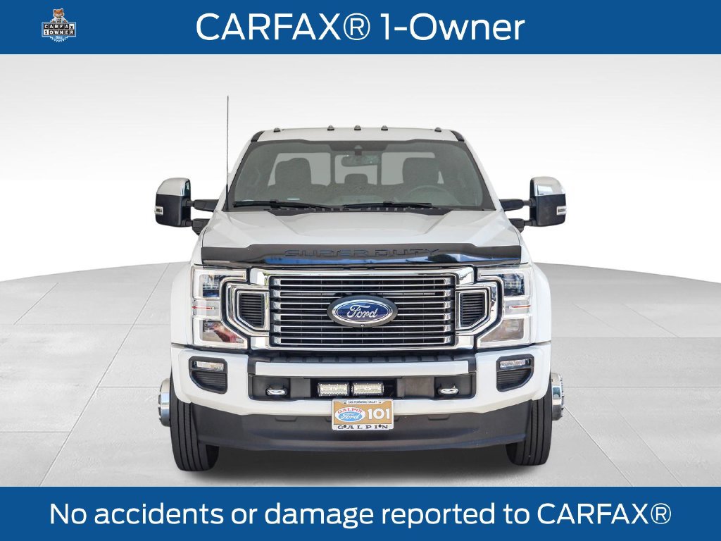 Certified 2022 Ford F450 Platinum w/ FX4 Off-Road Package AWD/4WD image 3