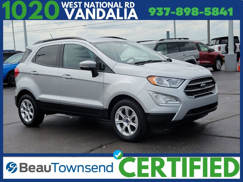 Certified 2021 Ford EcoSport SE