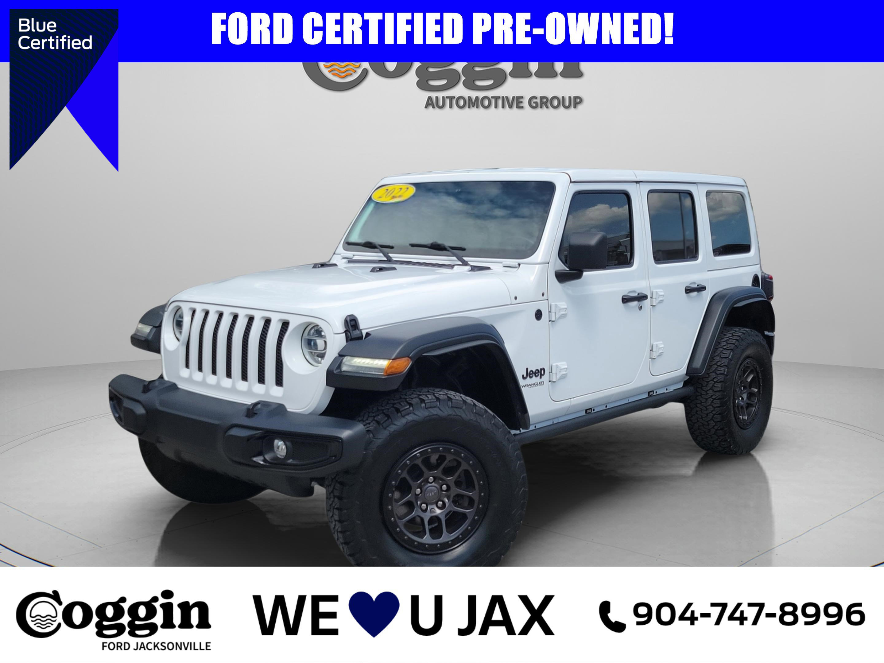Used 2022 Jeep Wrangler Unlimited Sport image 1