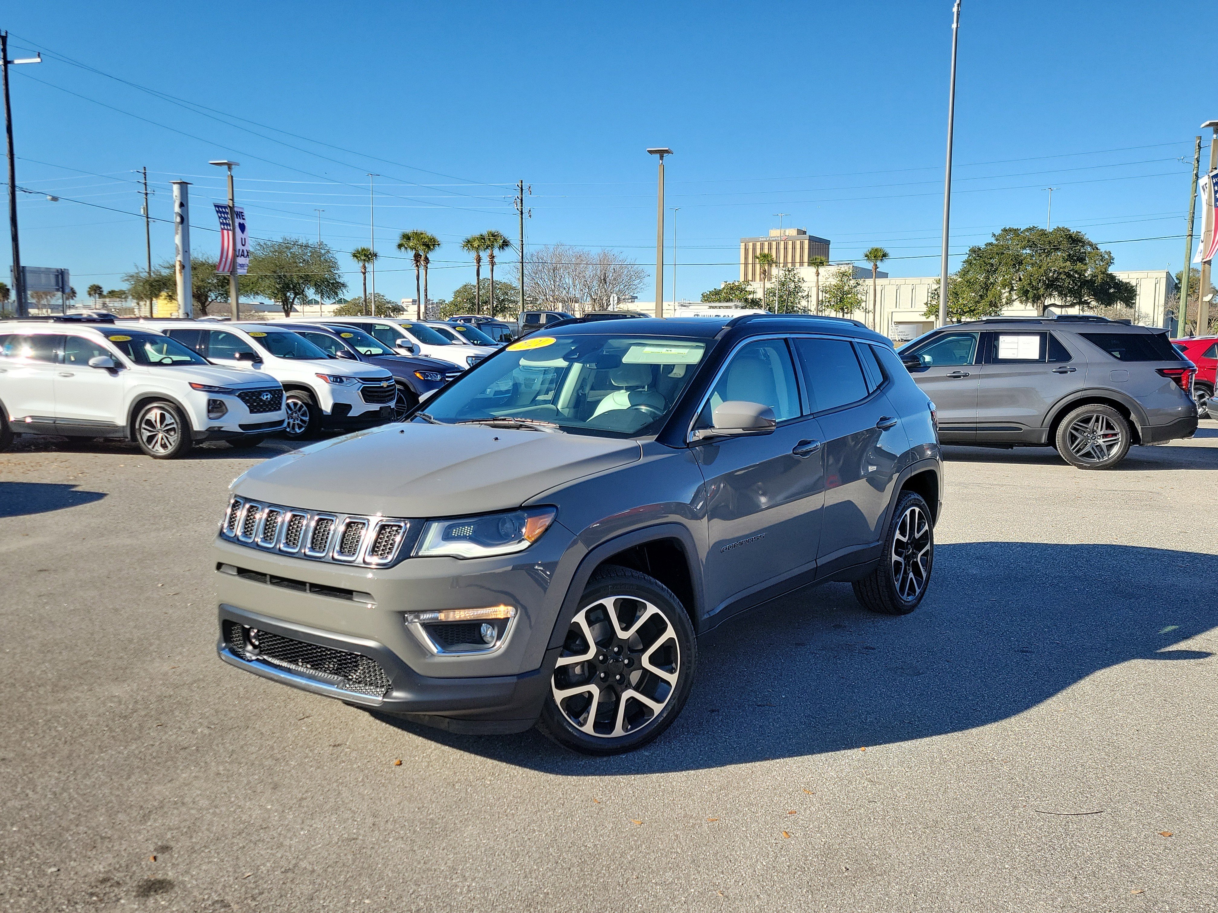 Used 2021 Jeep Compass Limited w/ Sun and Sound Group