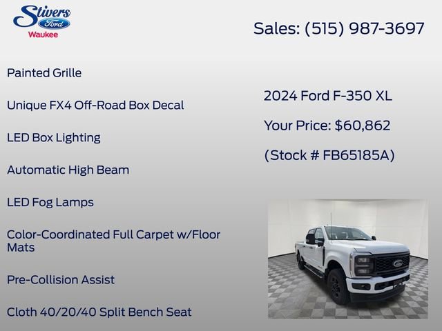 Certified 2024 Ford F350 XL w/ STX Appearance Package image 28