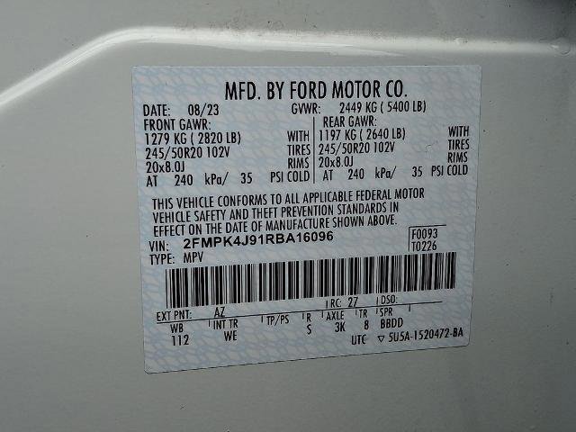 Certified 2024 Ford Edge ST-Line w/ Class II Trailer Tow Package image 27