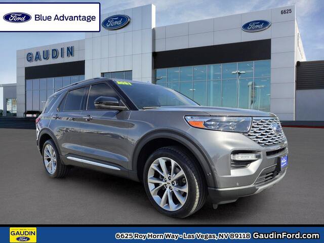 Certified 2021 Ford Explorer Platinum w/ Equipment Group 601A