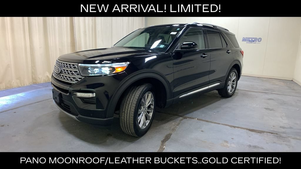 Certified 2023 Ford Explorer Limited w/ Limited Technology Package AWD/4WD image 7