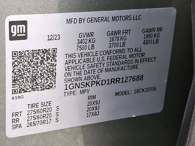 Used 2024 Chevrolet Tahoe Z71 w/ Luxury Package AWD/4WD image 31