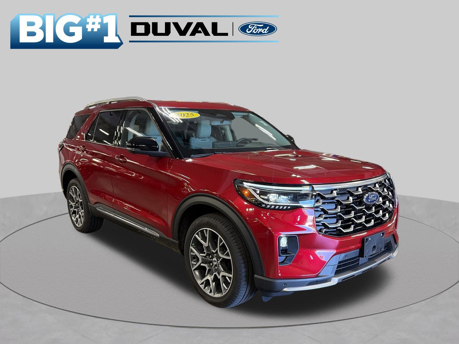 Certified 2025 Ford Explorer Platinum w/ Ultimate Package