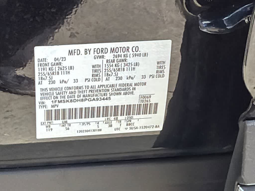 Certified 2023 Ford Explorer XLT w/ Equipment Group 202A AWD/4WD image 31