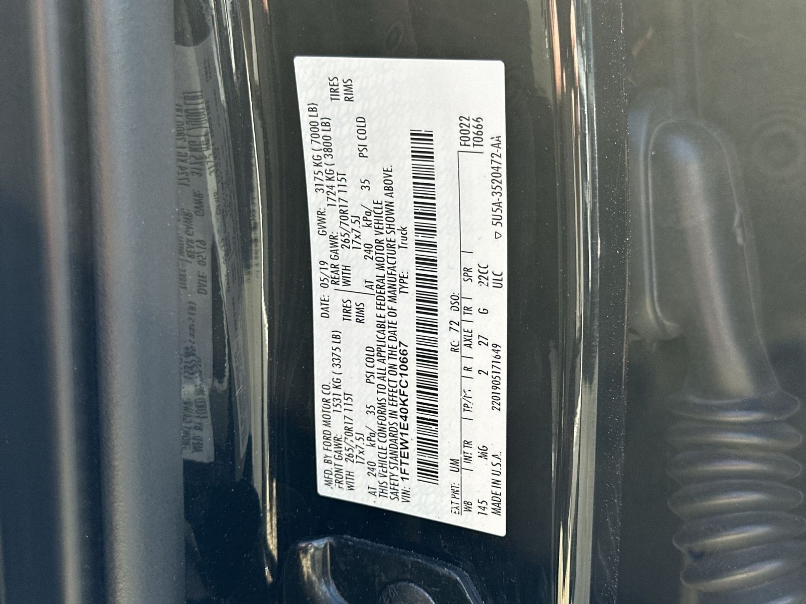Certified 2019 Ford F150 XLT w/ Equipment Group 301A Mid AWD/4WD image 29