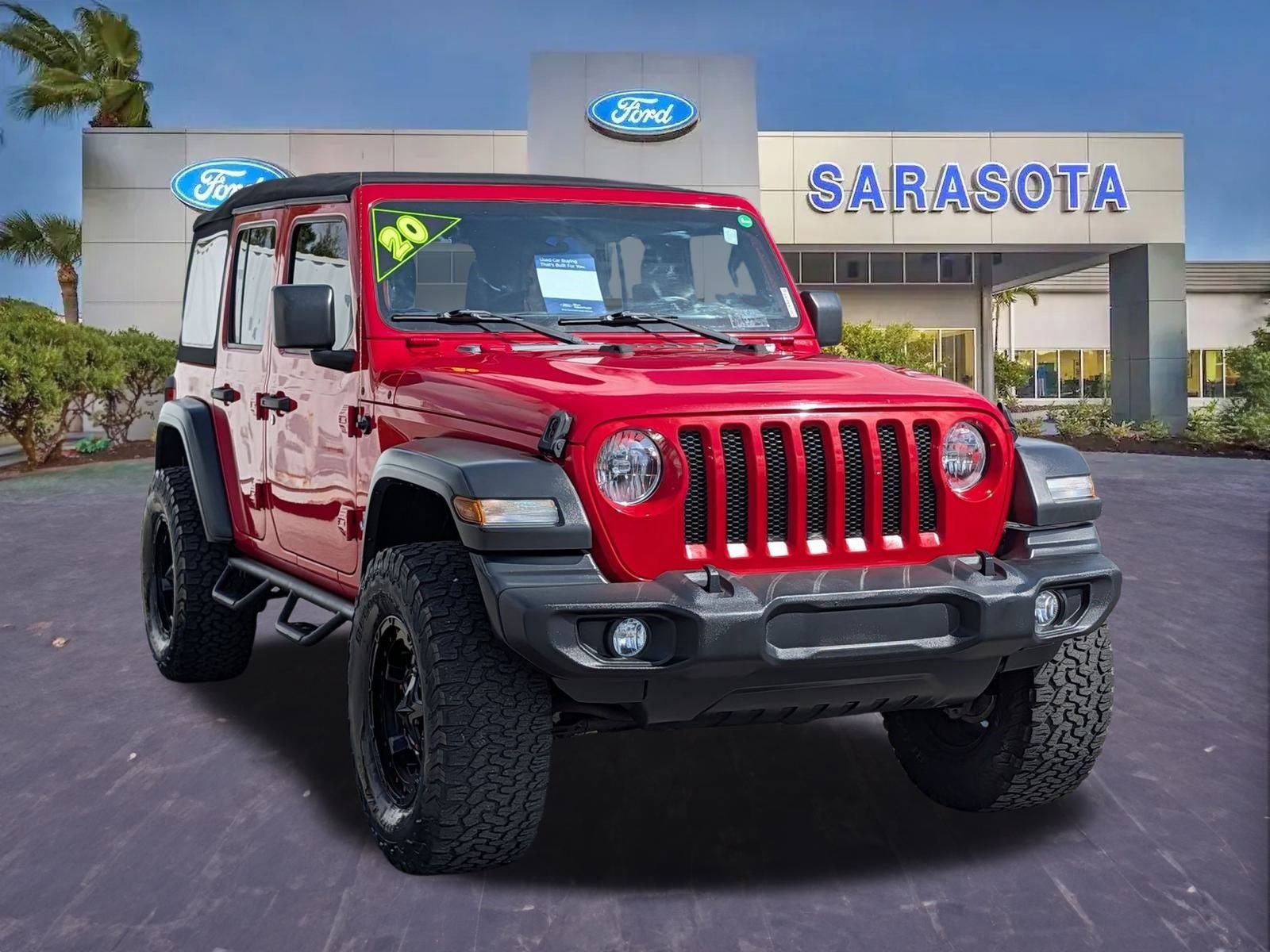 Used 2020 Jeep Wrangler Unlimited Sport S image 1