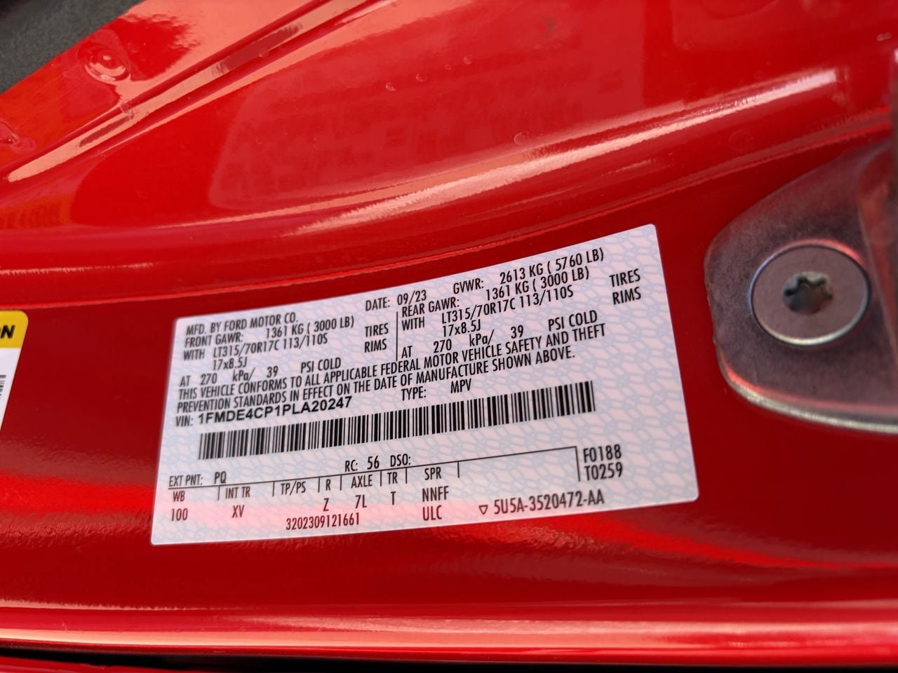 Certified 2023 Ford Bronco Heritage Edition AWD/4WD image 29