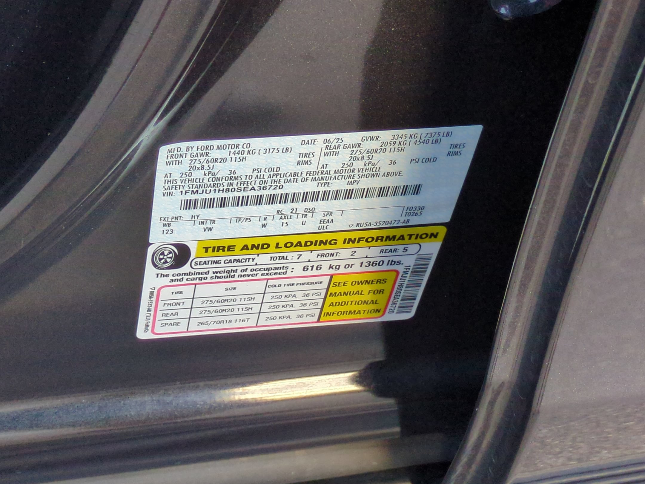 Certified 2025 Ford Expedition Active RWD image 42