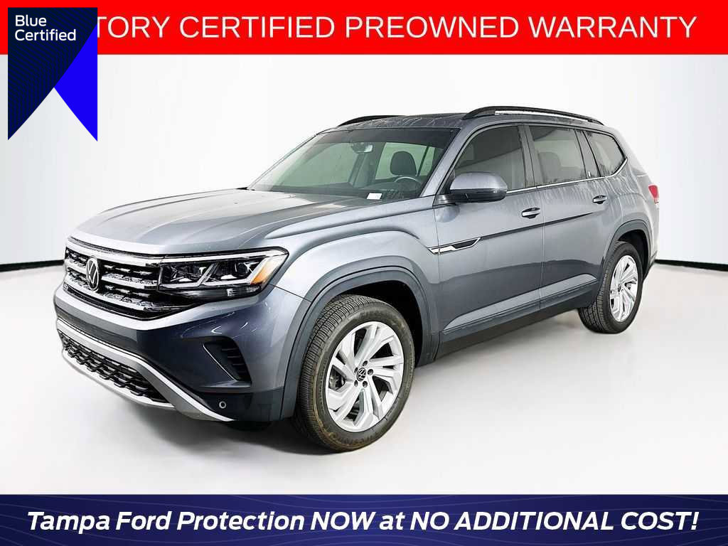 Used 2021 Volkswagen Atlas SE w/ Panoramic Sunroof Package