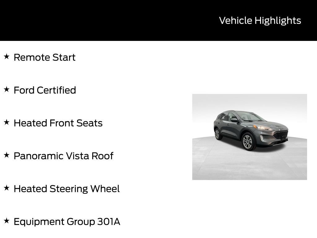 Certified 2022 Ford Escape SEL image 12