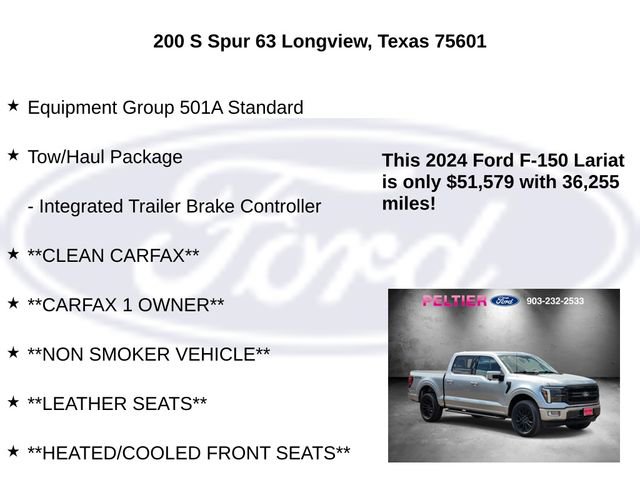 Certified 2024 Ford F150 Lariat image 5