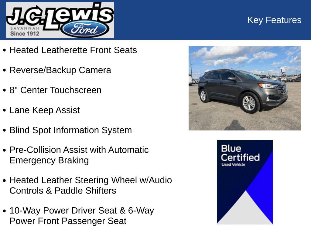Certified 2020 Ford Edge SEL w/ Cold Weather Package image 31