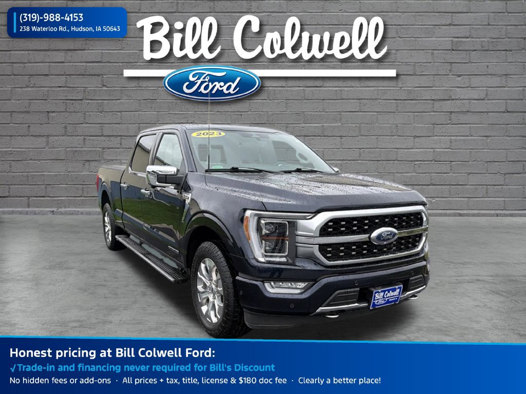 Certified 2023 Ford F150 Platinum w/ Equipment Group 701A High