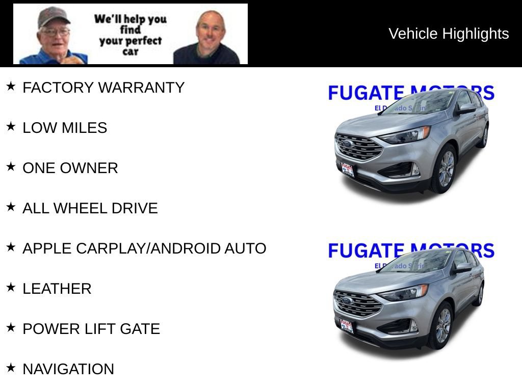 Certified 2023 Ford Edge Titanium AWD/4WD image 8