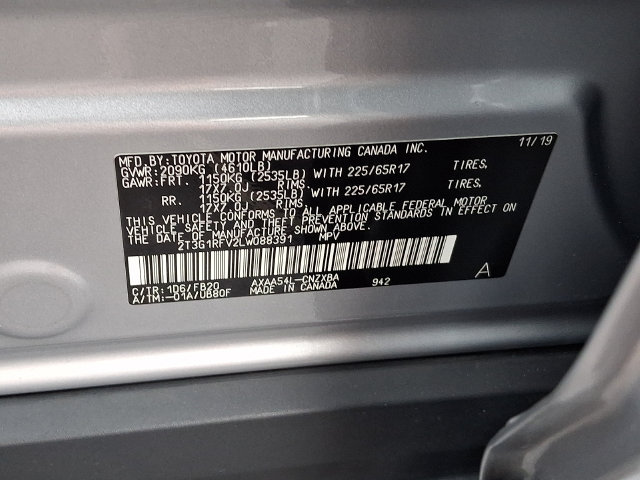 Used 2020 Toyota RAV4 LE w/ All Weather Liner Package AWD/4WD image 26