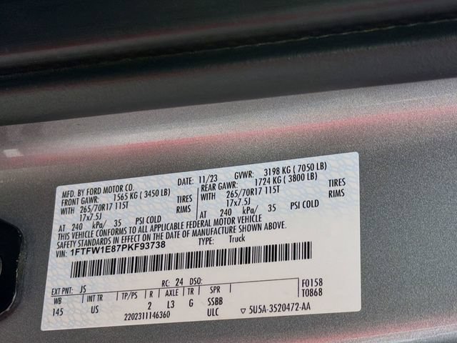 Certified 2023 Ford F150 XLT w/ Equipment Group 301A Mid AWD/4WD image 37